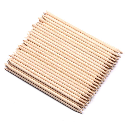 CUTICLE WOOD STICK-100PC