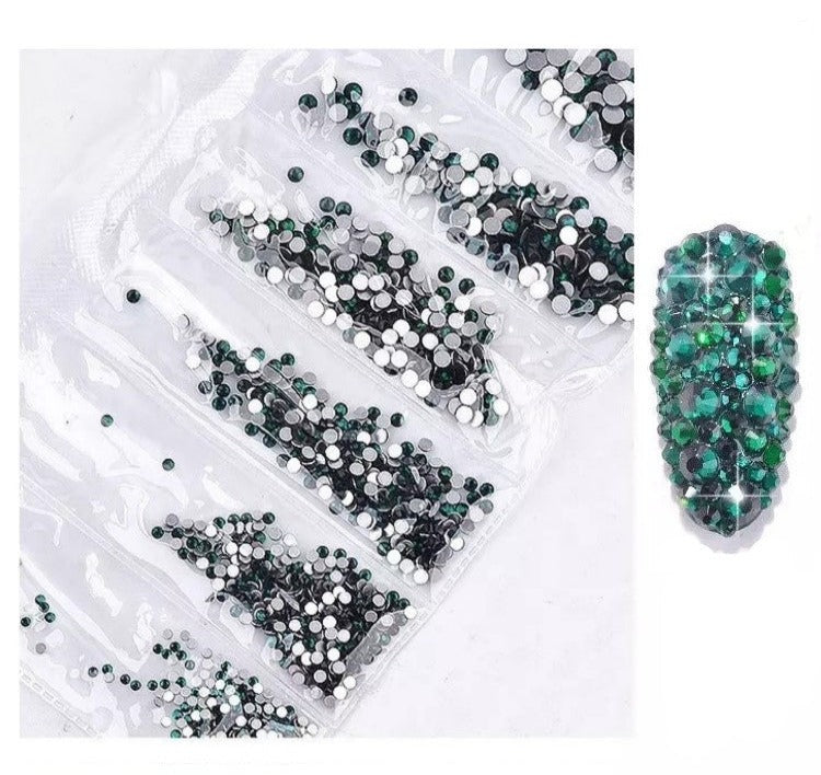 RHINESTONES - EMERALD