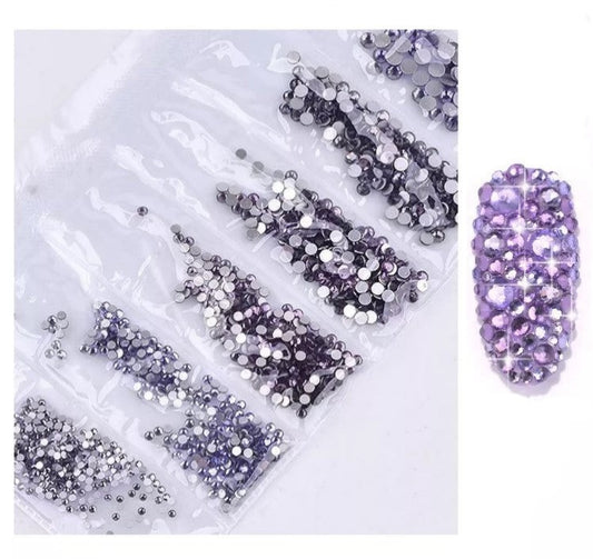 RHINESTONES - LOTUS PURPLE