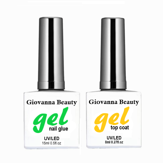 GEL GLUE - TOP COAT DUO