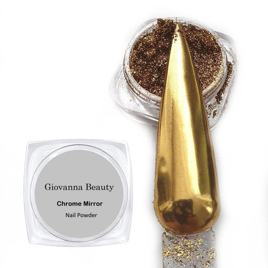 GOLD CHROME NAIL POWDER