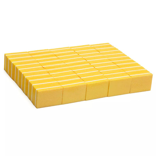 YELLOW BUFFER BLOCKS - 50 PC