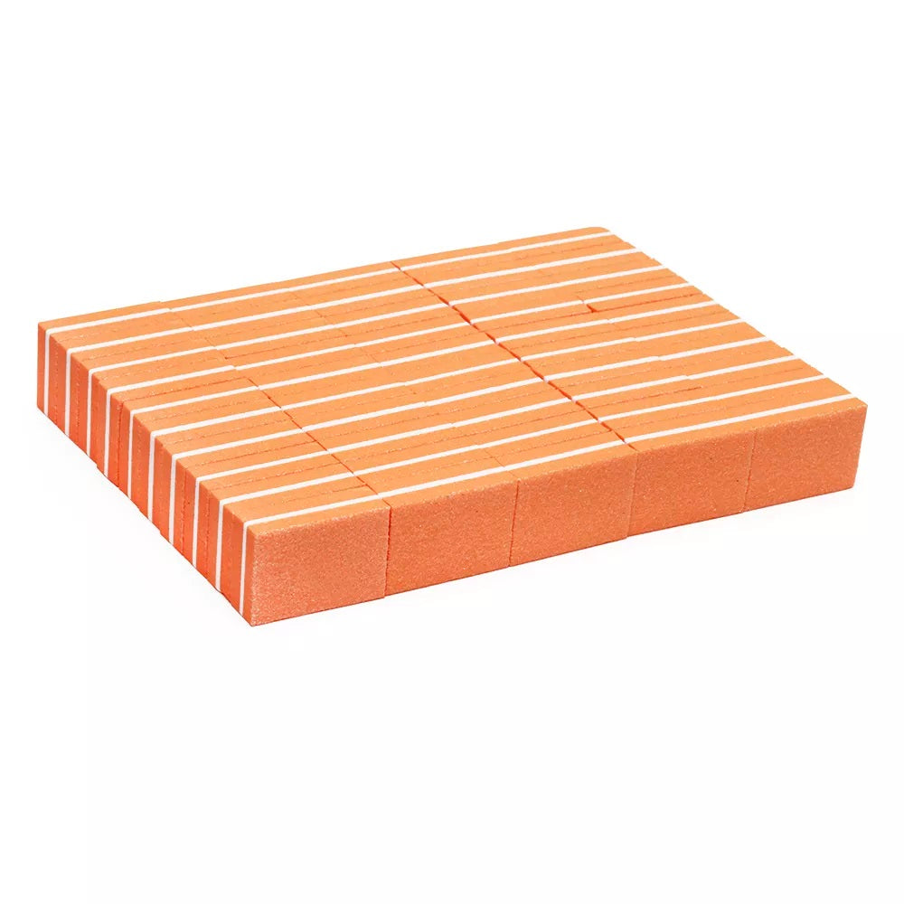 ORANGE BUFFER BLOCKS - 50 PC