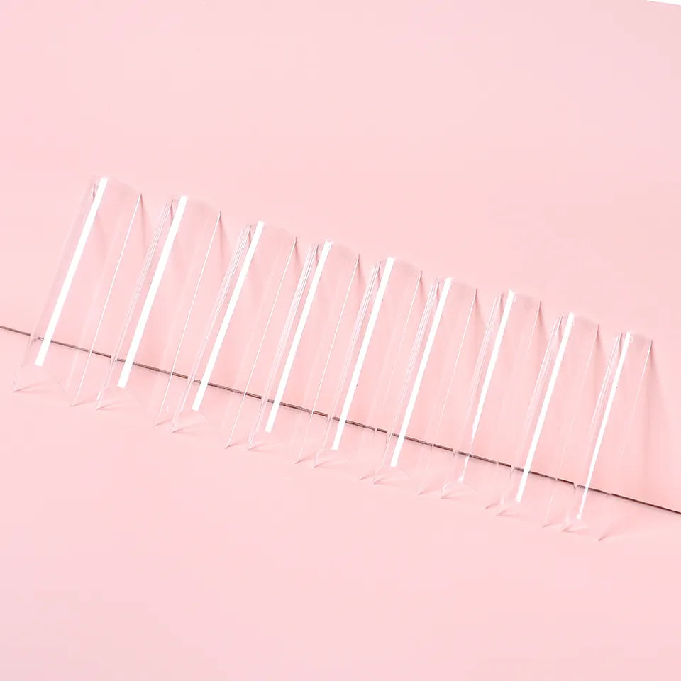 SQUARE NAIL TIPS XXL - CLEAR