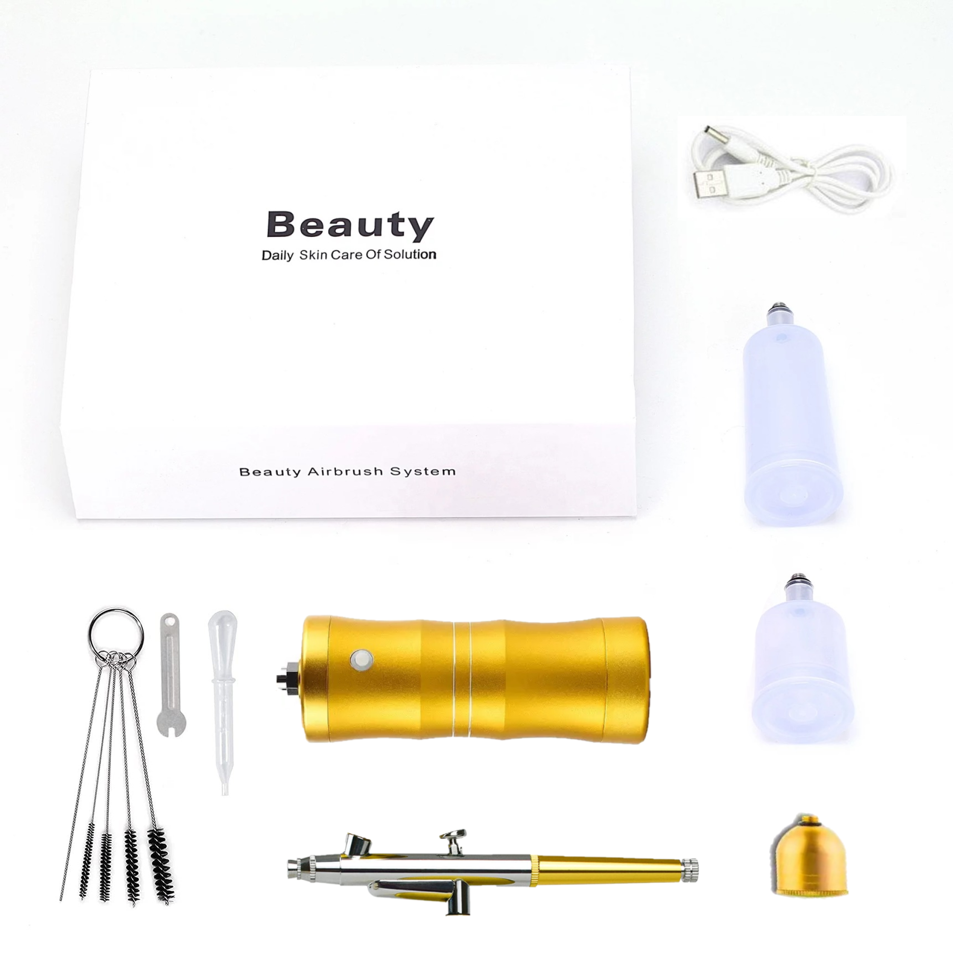  Asany Airbrush Kit, Portable Mini Airbrush Set with