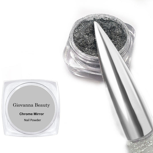 ICE SILVER CHROME NAIL POWDER