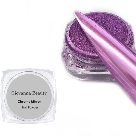 MAUVE CHROME NAIL POWDER