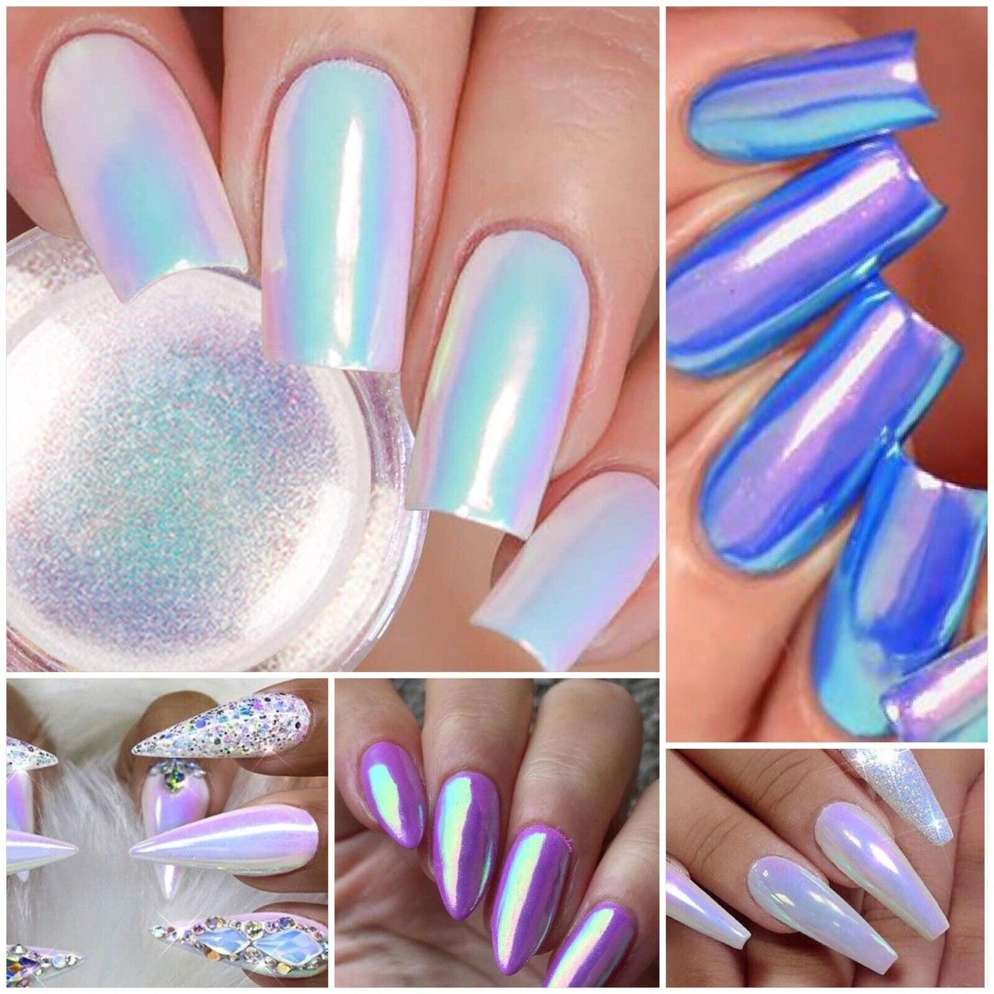 AURORA CHROME NAIL POWDER